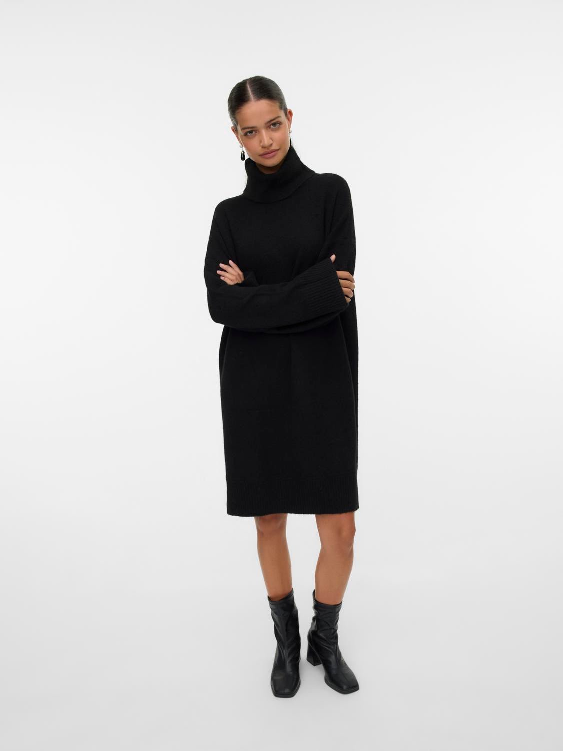 VMAQUARIUS Short Dress - Black - VERO MODA & VILA Bergvik